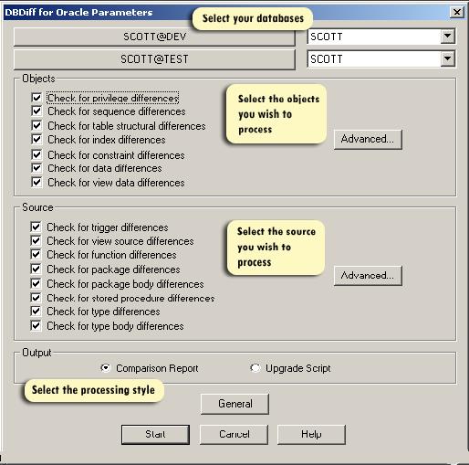 database comparison software